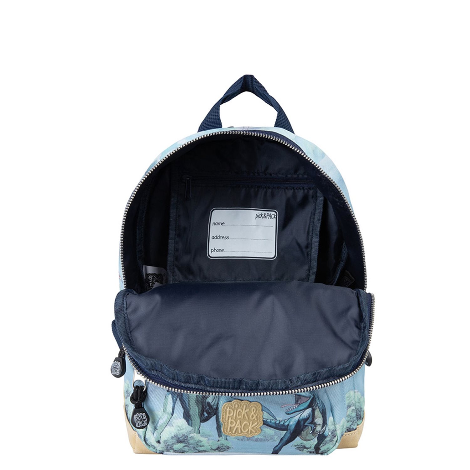 Pick & Pack All About Dinos Backpack S dusty green