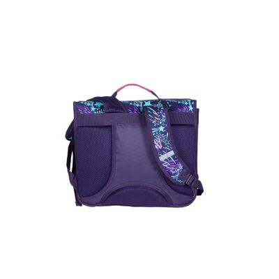 Cartable Ettavee Bright 38 cm - 2 compartiments - violet - Kid'Abord