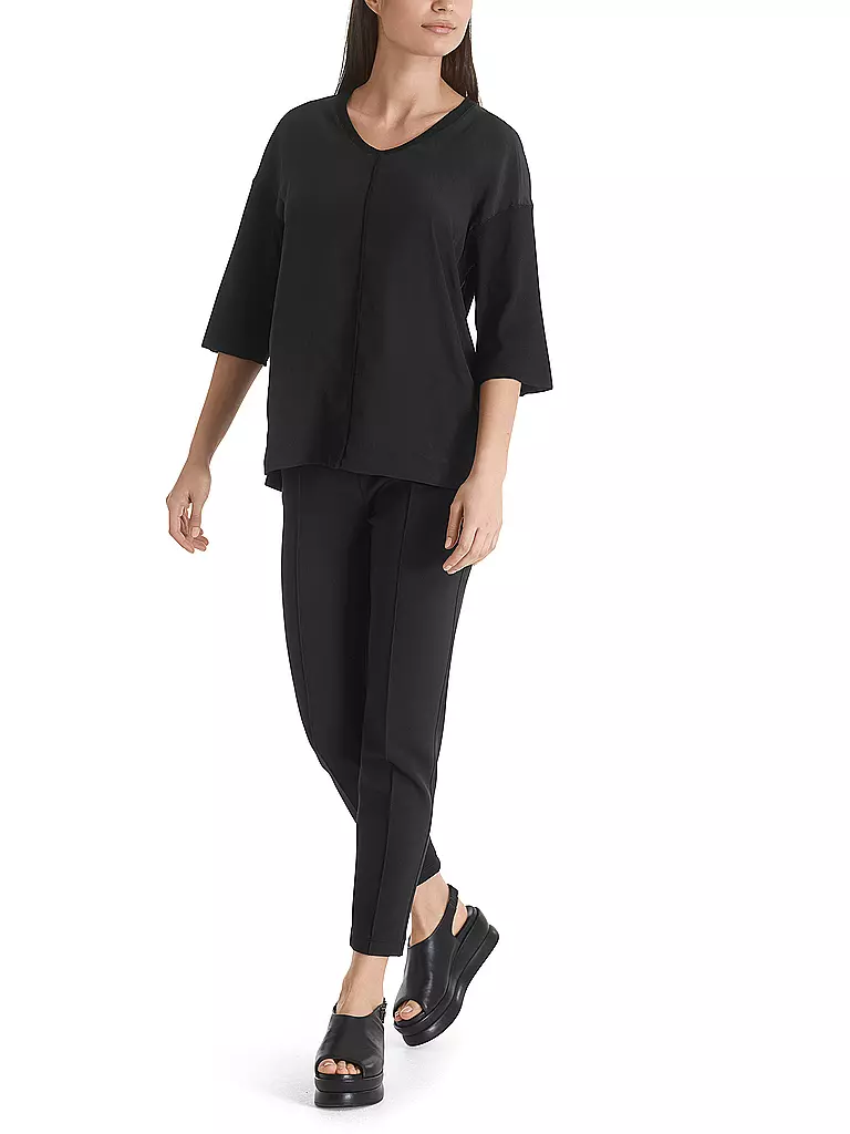 MARC CAIN Blusenshirt schwarz