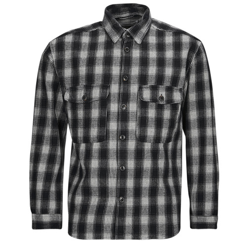 Selected - SLHLOOSEMASON-FLANNEL OVERSHIRT NOOS - Marine