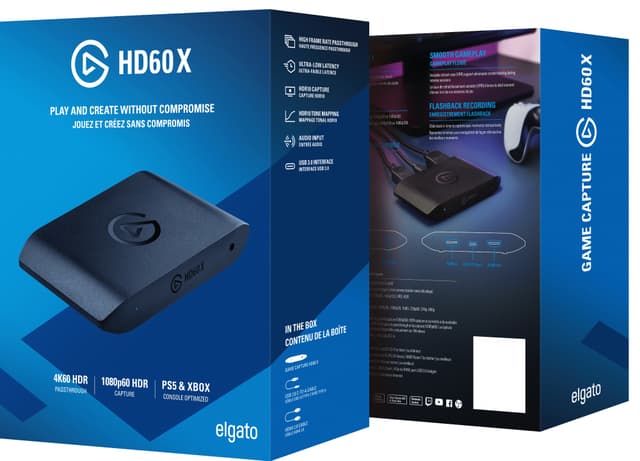 Elgato Game Capture HD60X optagelseskort