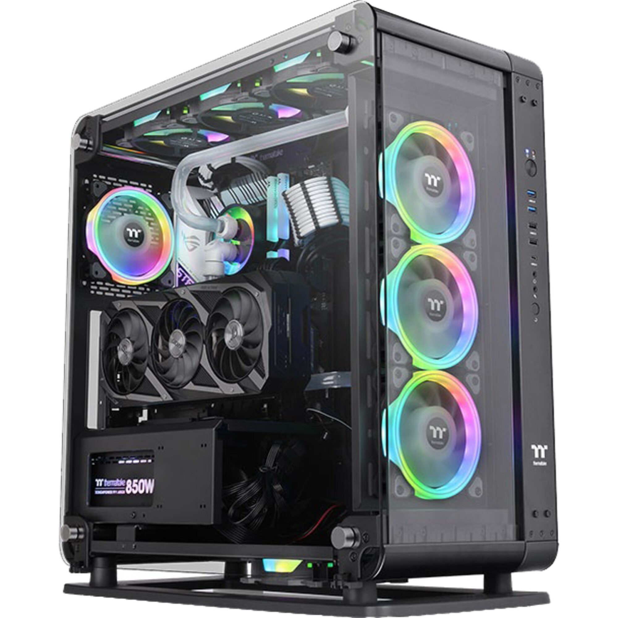 Thermaltake Bench/Show-Gehäuse Core P6 Tempered Glass