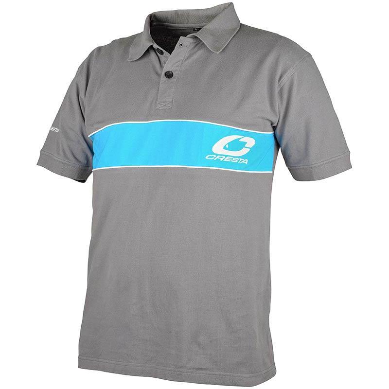 Polo Homme Cresta Cyan Grey Polo - Gris