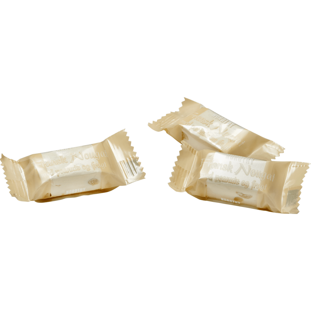 Nordthy Fransk Nougat med peanuts og frugt - 800 g