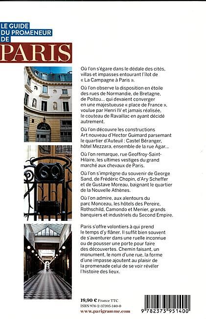 PARIGRAMME - LE GUIDE DU PROMENEUR DE PARIS