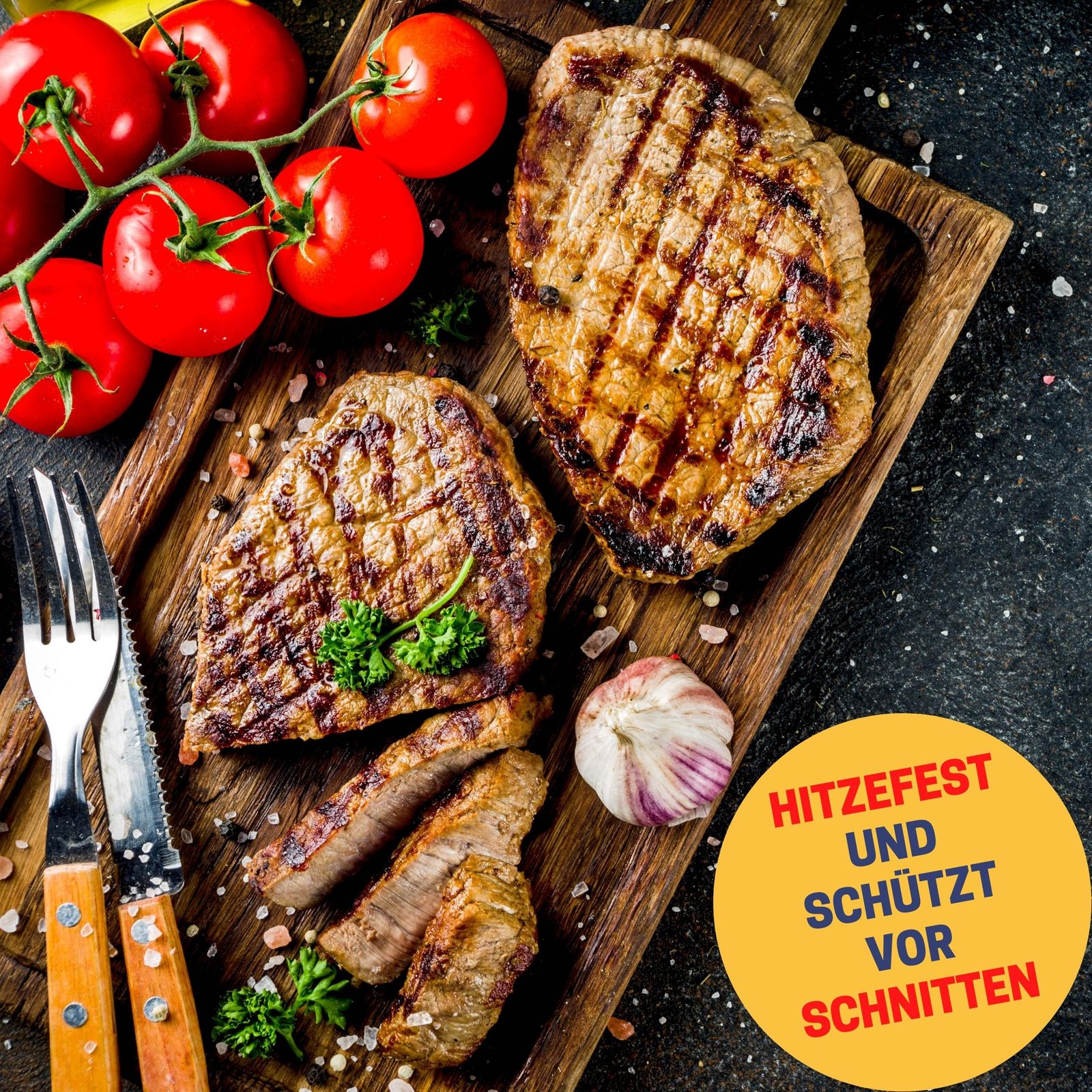Best Sporting Grillhandschuh 2er Set I Ofenhandschuh OneSize I schwarz I Hitzebeständige Grillhandschuhe bis 500°C I Ofen I Kamin I Ofenhandschuhe I Topfhandschuhe I Kaminhandschuhe