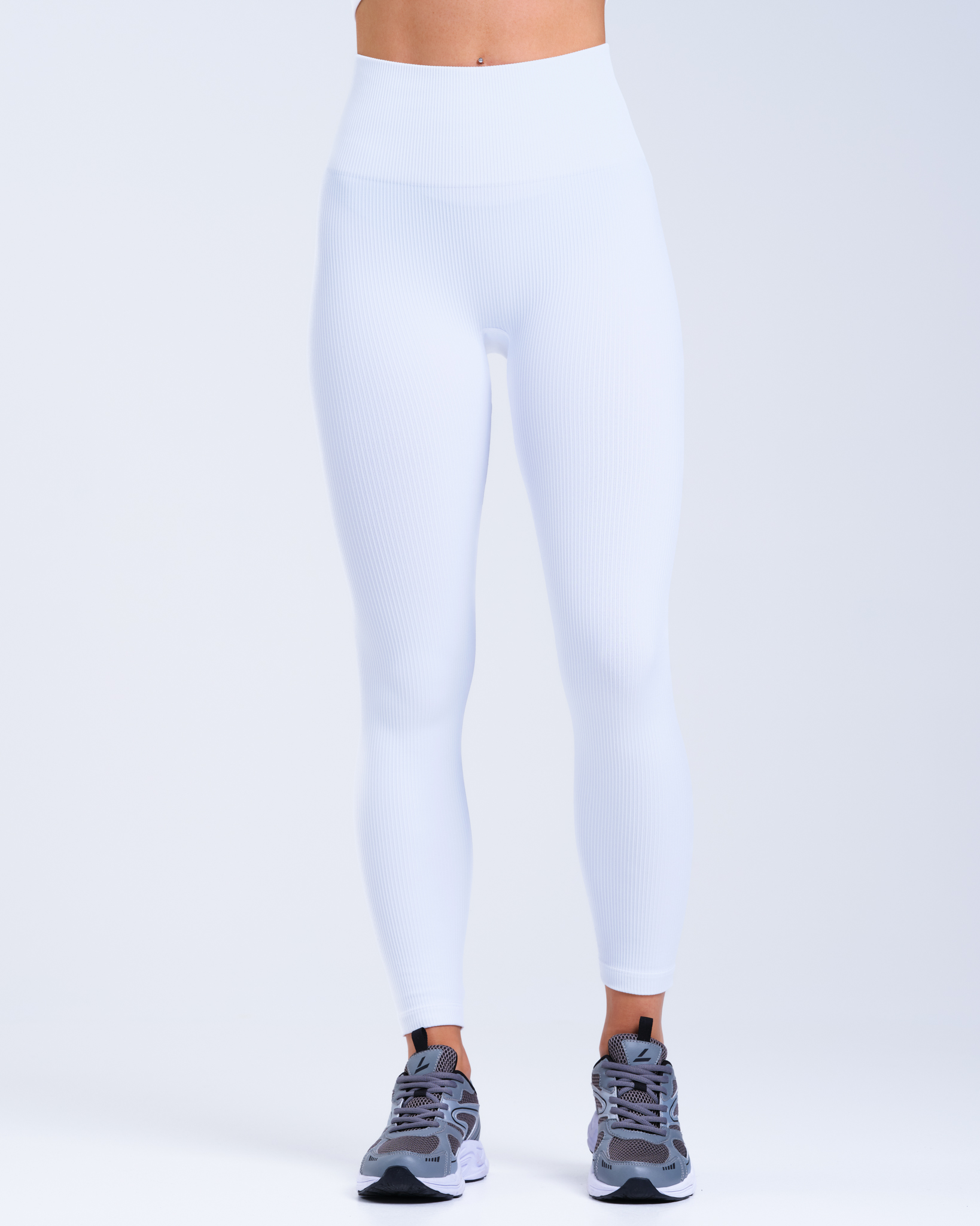 Bumpro Perfect Rib Tights White