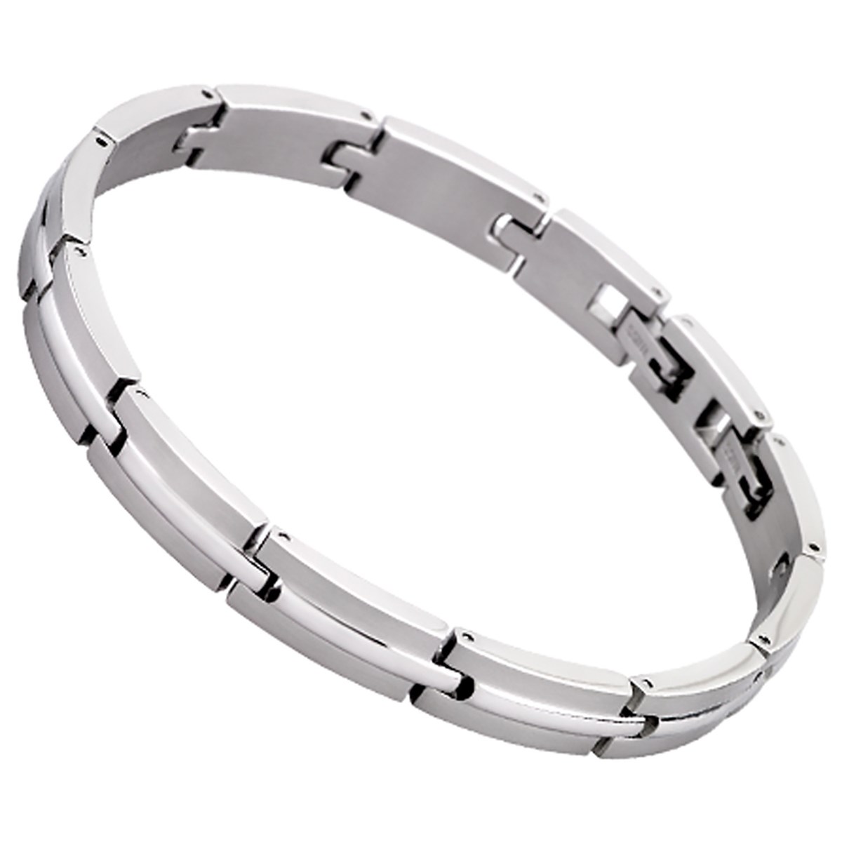 Bracelet Lotus homme maillons acier