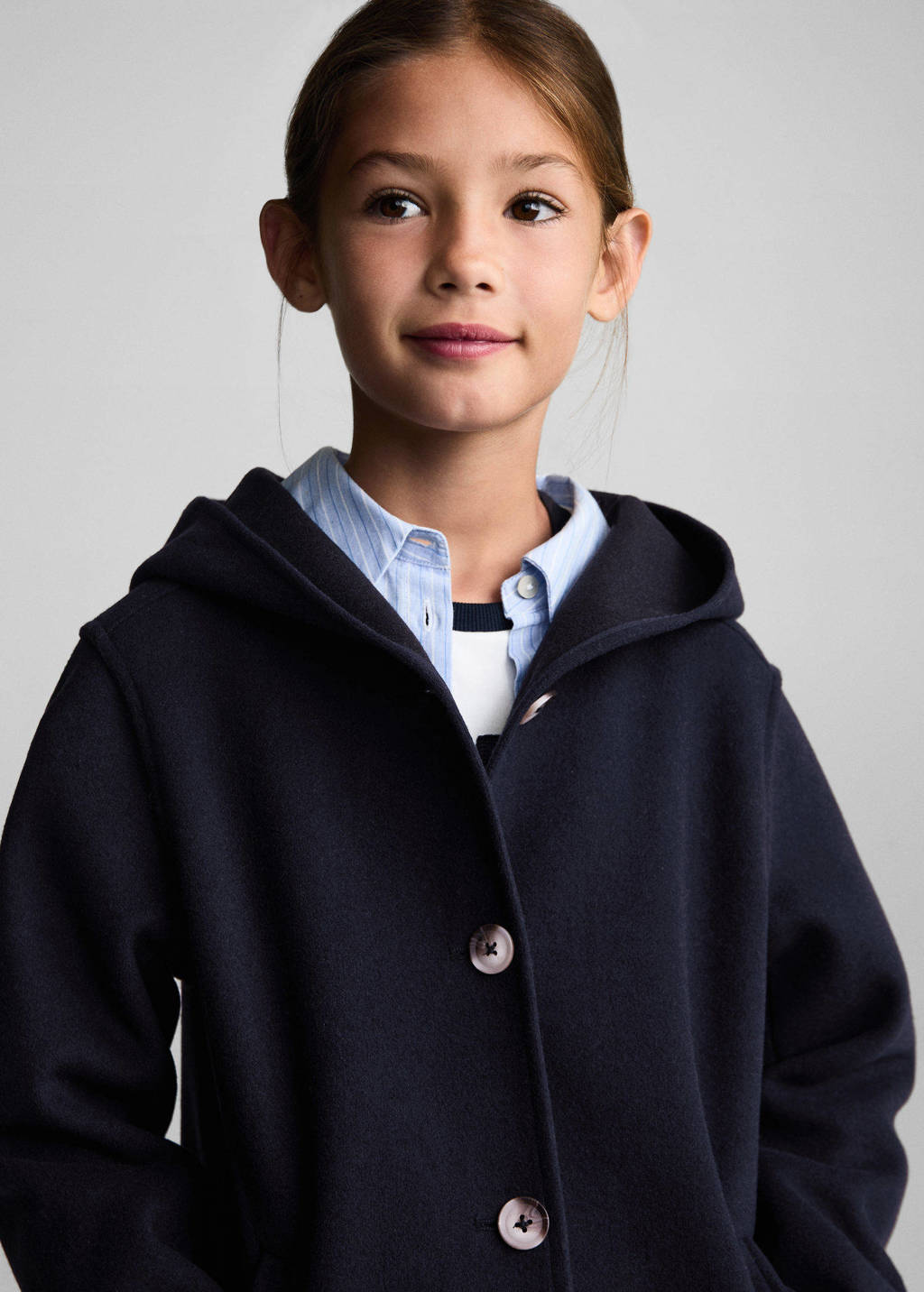 Mango Kids manteljas donkerblauw