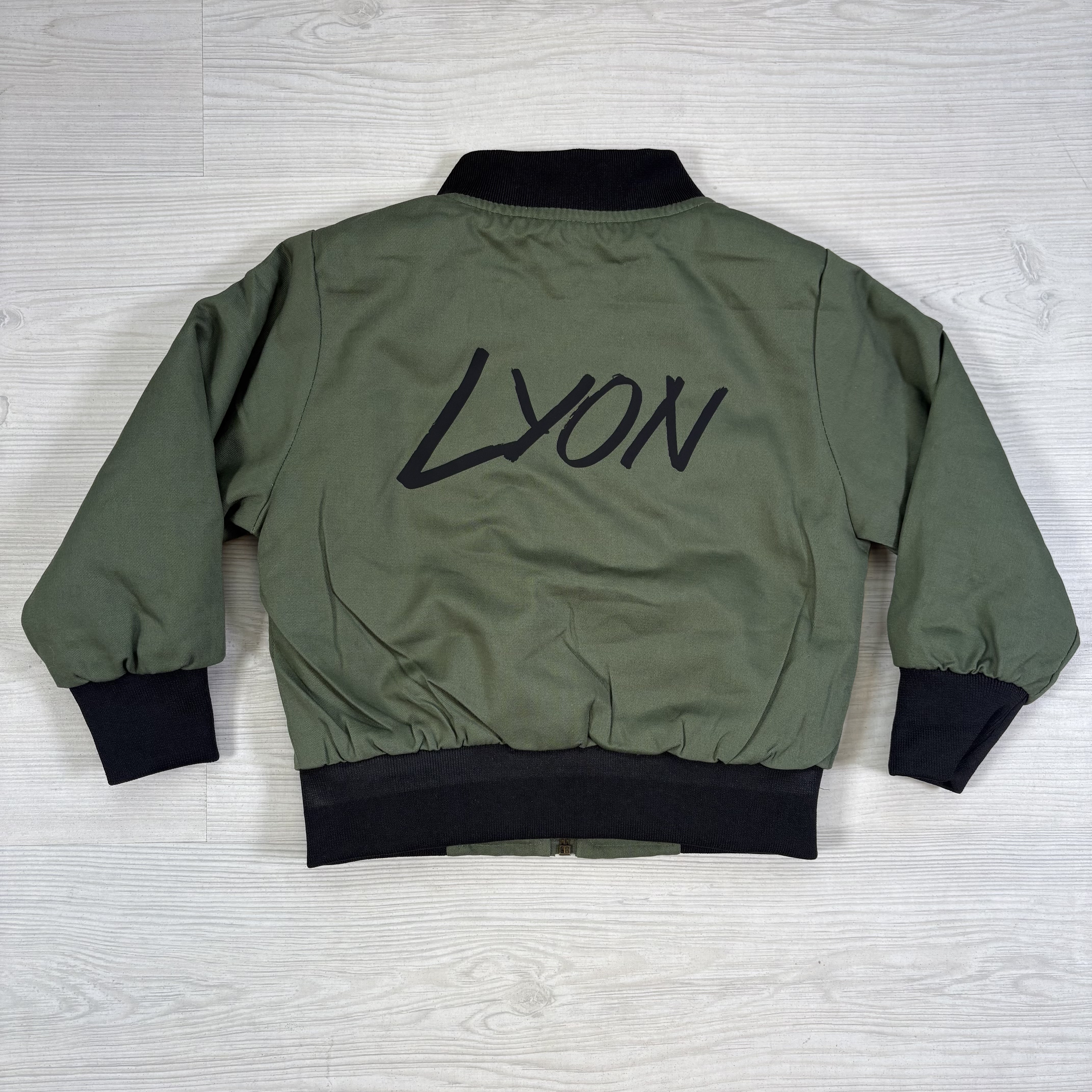 Green boys jacket (gepersonaliseerd)
