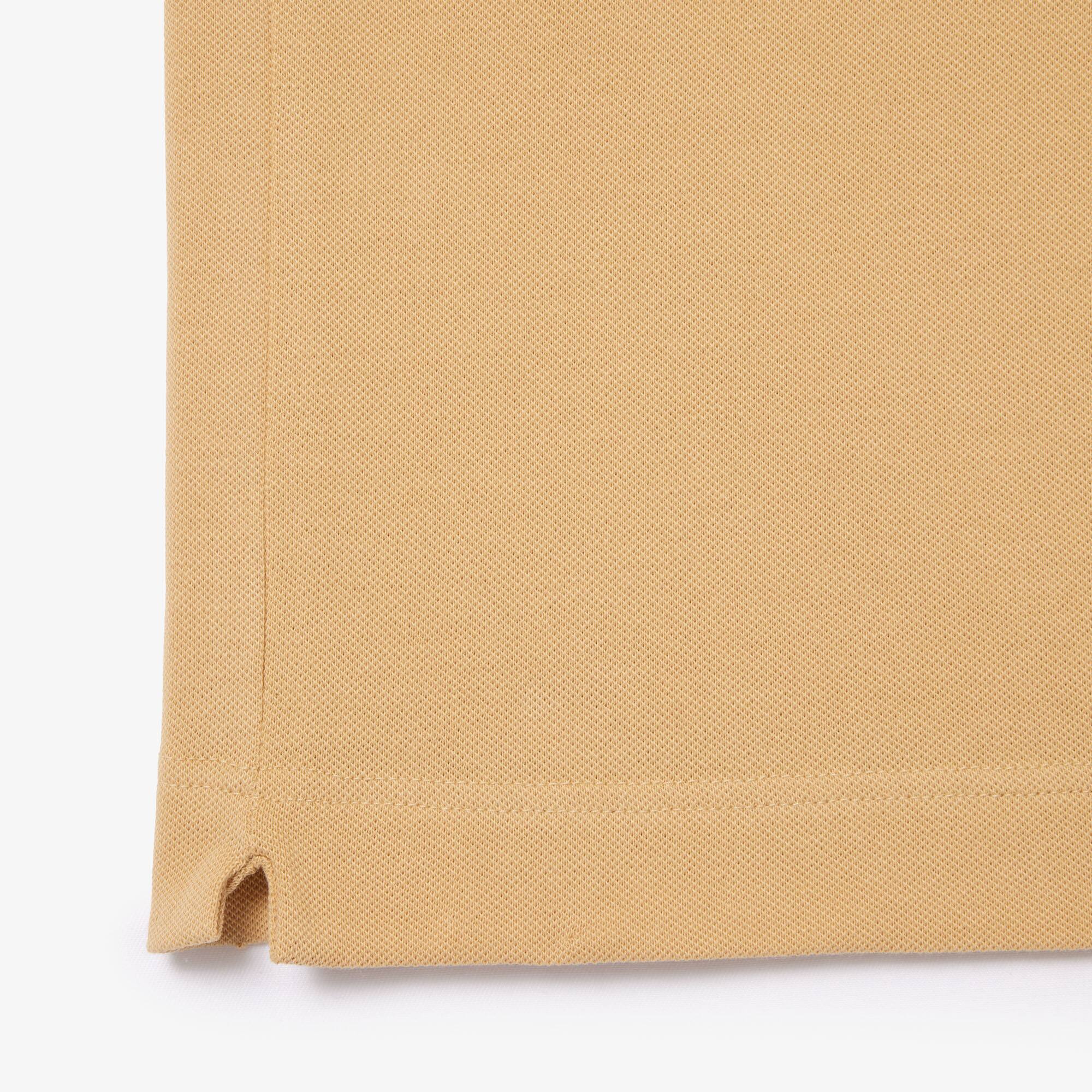 Smart Paris Stretch Cotton Piqué Poloshirt Kurze Ärmel - Beige - Lacoste - Herren