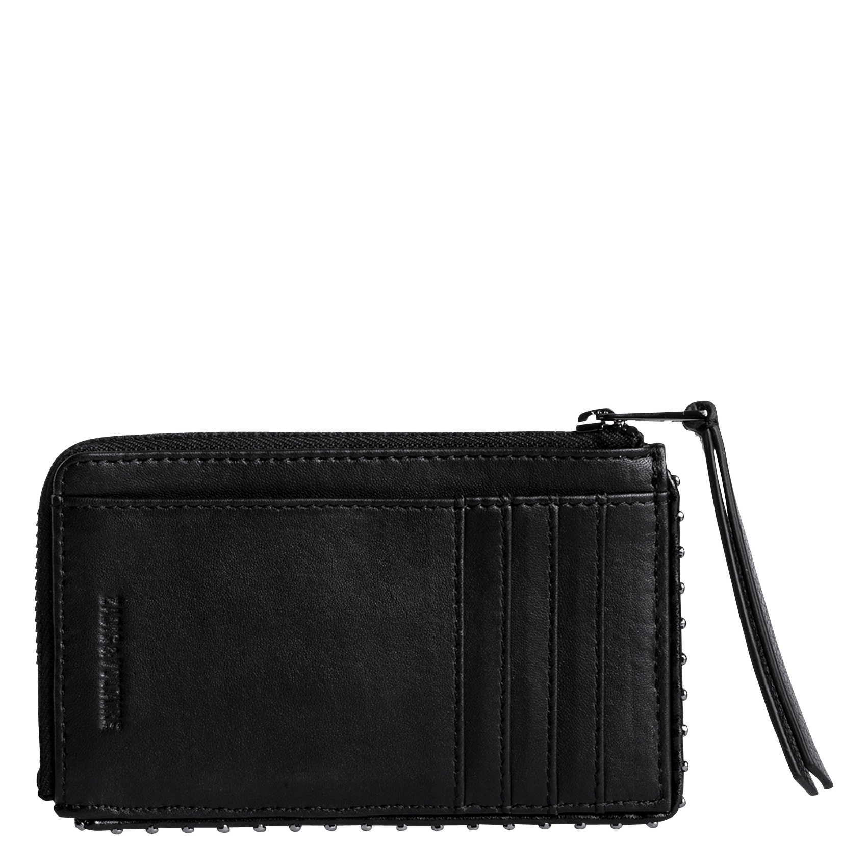 ZV CARD - Porte-cartes en cuir | Noir