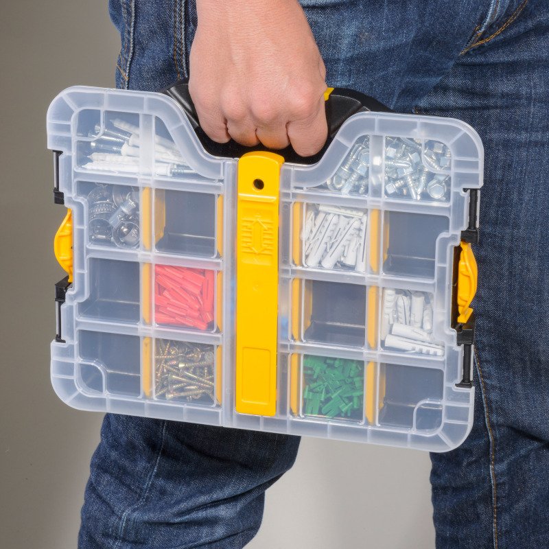 Organiseur de rangement professionnel EuroPlus Basic 29/5-12 Allit H 5,5 x L 29,5 x P 23,5 cm