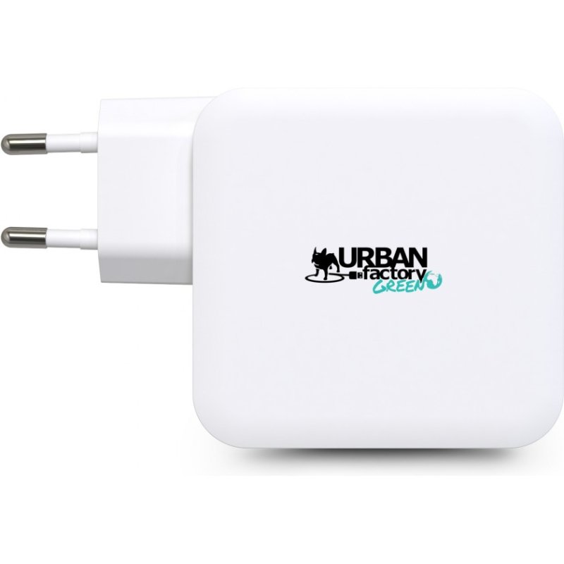 Urban Factory CYCLEE Ordinateur portable, Smartphone, Tablette Blanc Secteur Intérieure