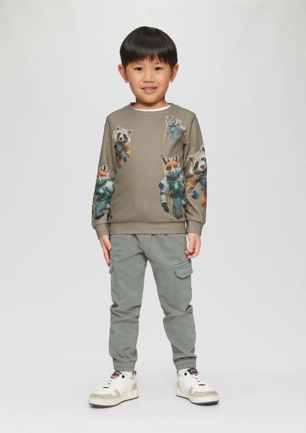 s.Oliver sweater bruin