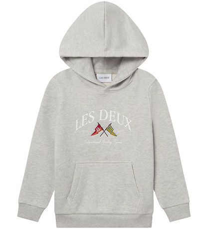Les Deux Kapuzenpullover - Ivy League - Snow Melange