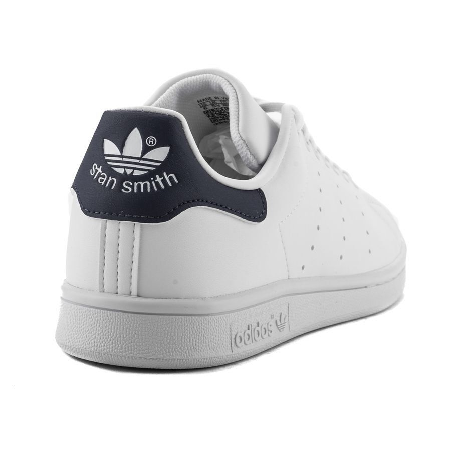 adidas Chaussures Stan Smith - Blanc/Bleu Marine Enfant