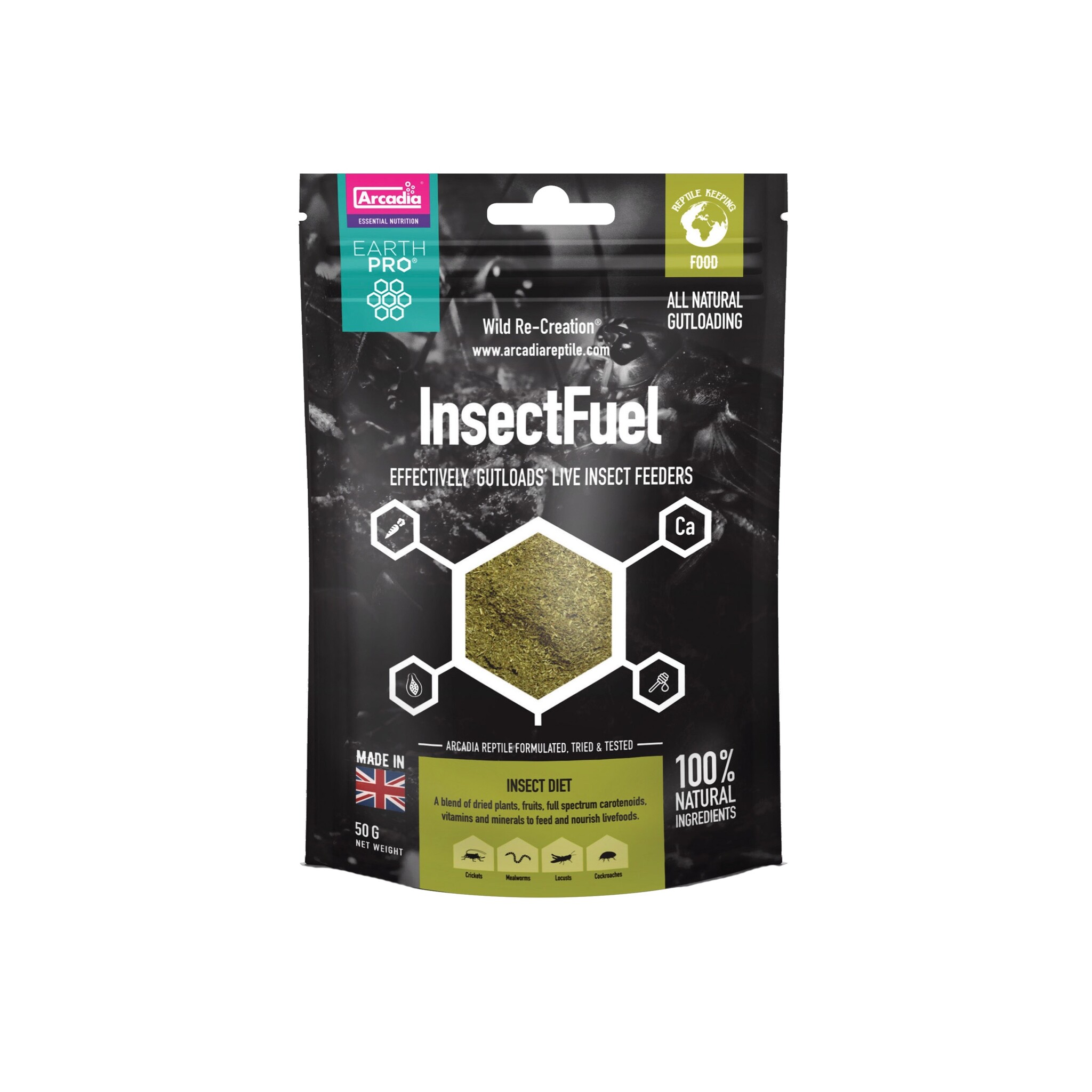Arcadia Earth Pro Insect Fuel 50g