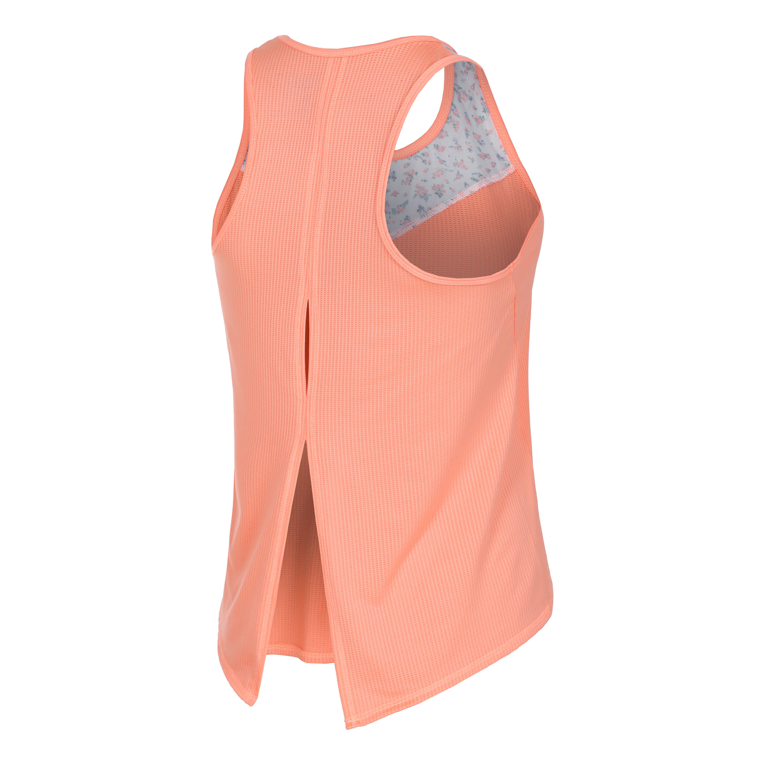 Lucky in Love Blossom Tie Back Débardeur Tank Top Femmes - Abricot, Multicouleur