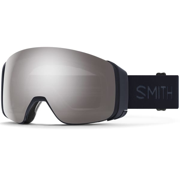 Masque de ski SMITH 4D MAG MIDNIGHT NAVY CHROMAPOP SUN PLATINUM MIRROR