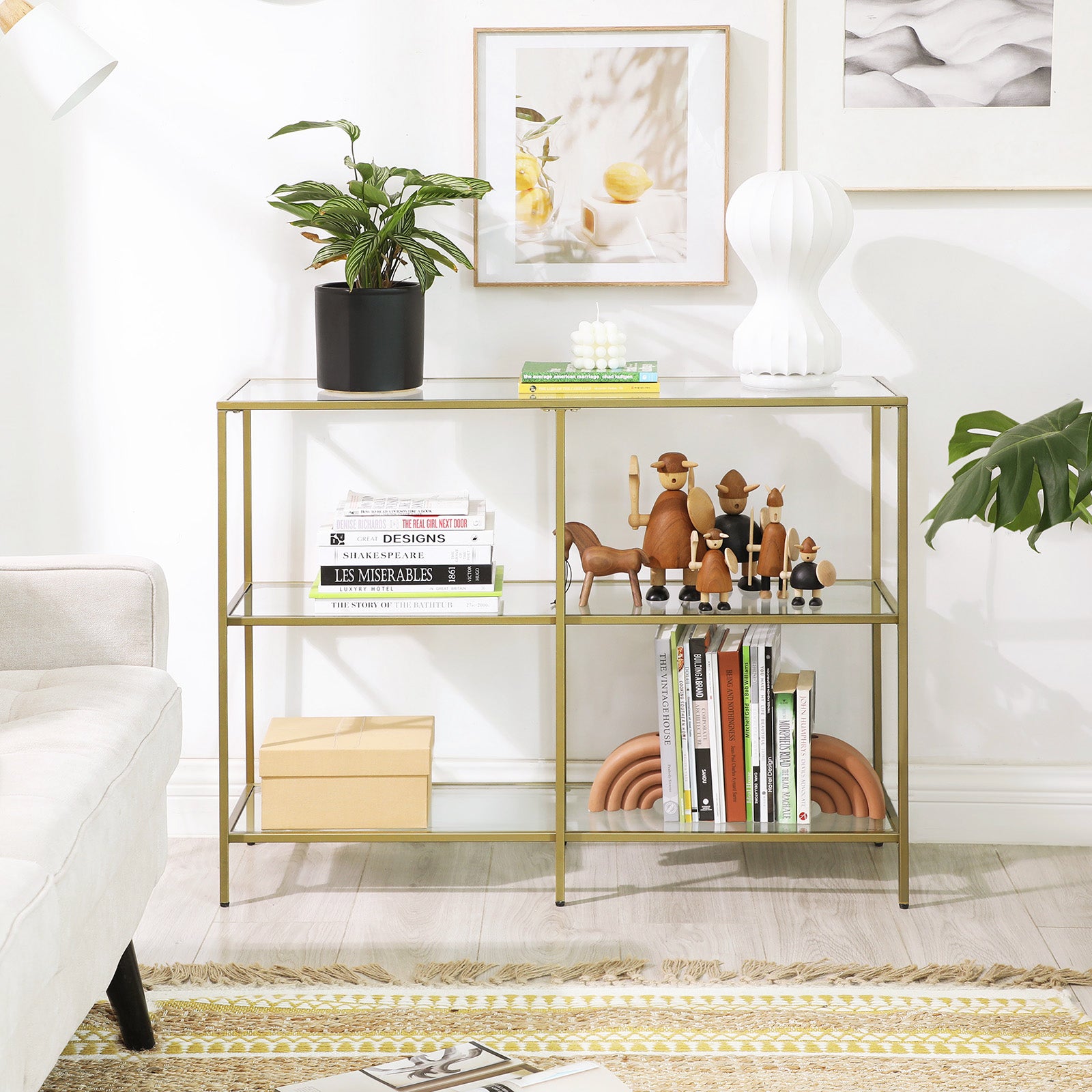 ACAZA Console Goud