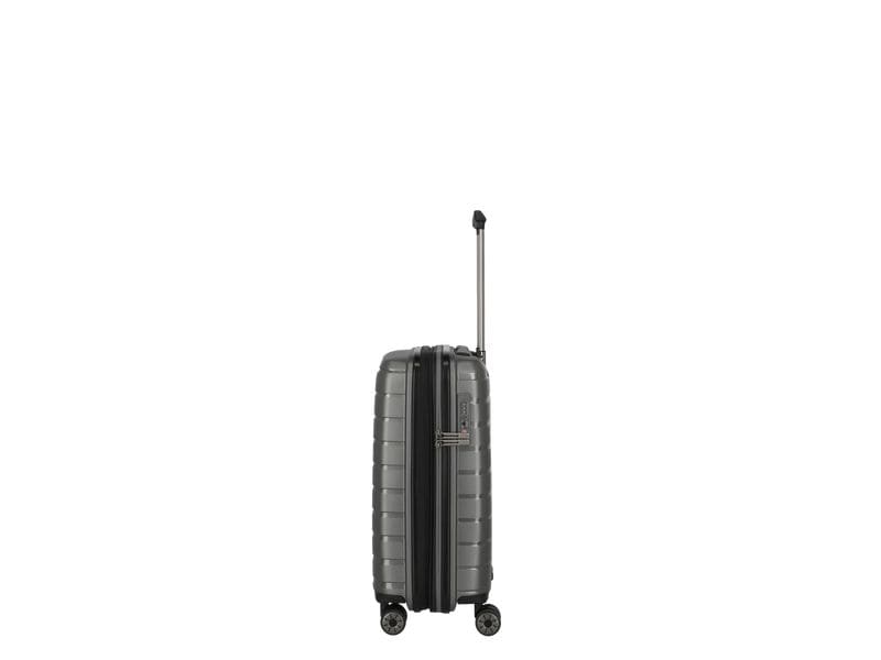 travelite Air Base Trolley S erweiterbar, Anthrazit Reisekoffer
