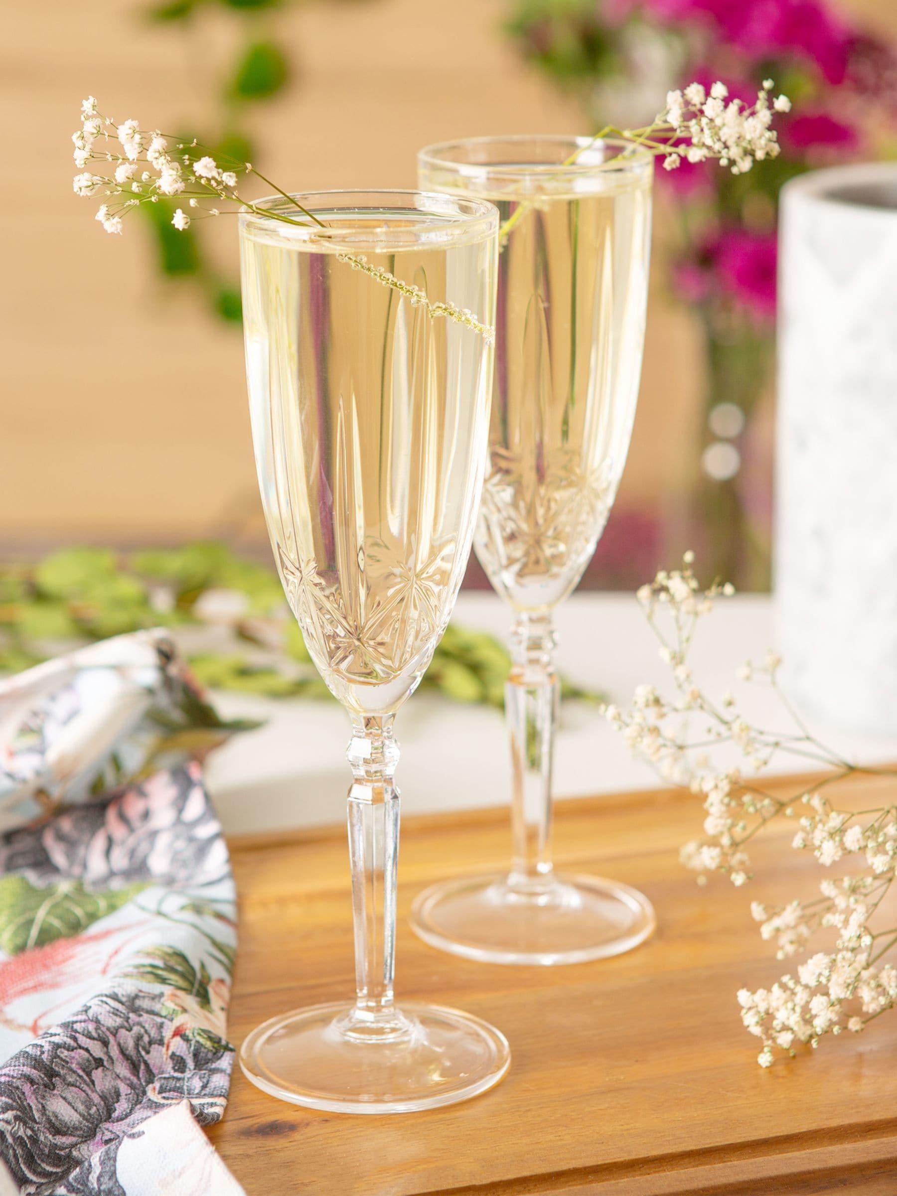 RCR Orchestra Champagne Flute Glasses Set of 6 200ml