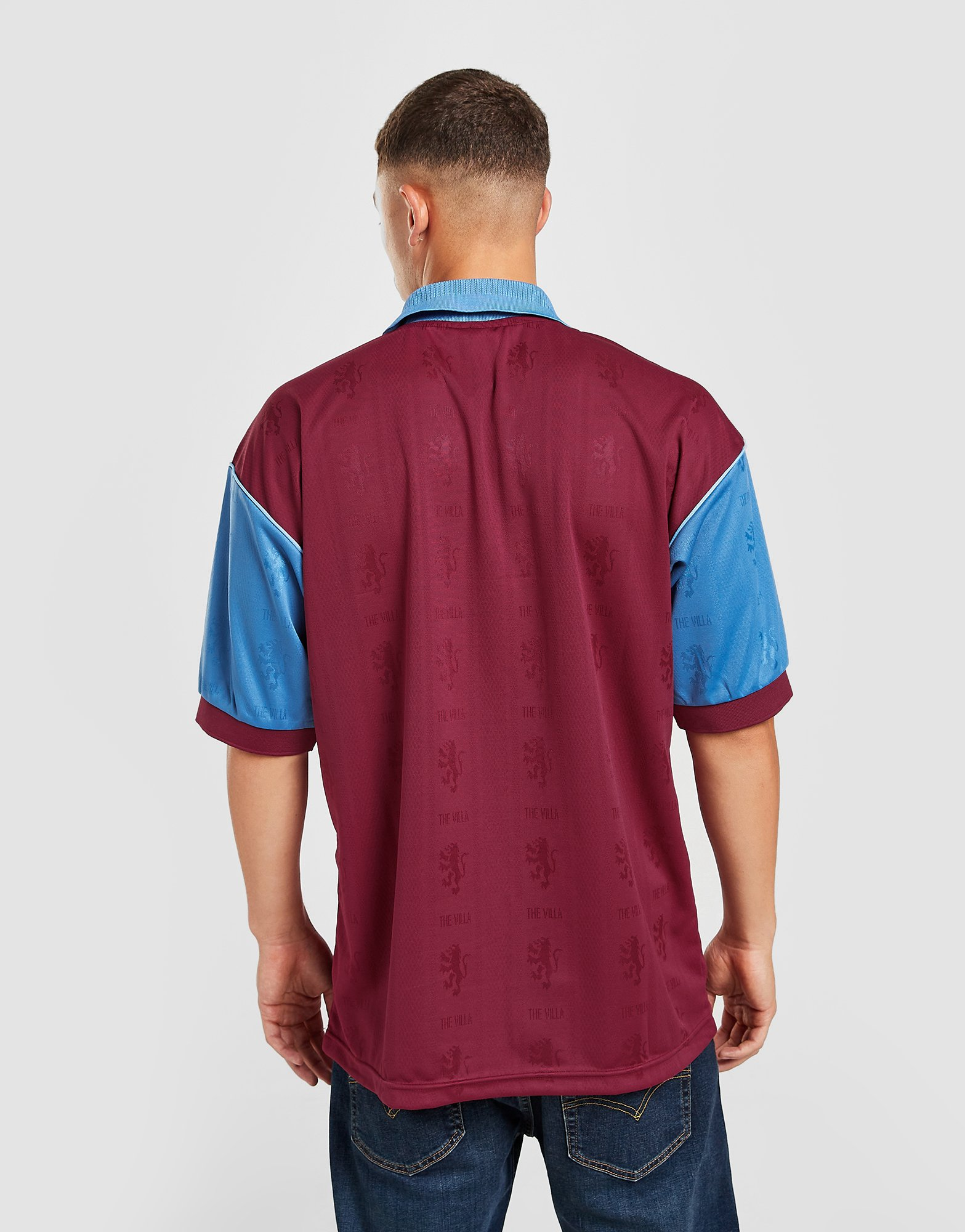 Score Draw Maillot Aston Villa FC '96 Rétro Match Domicile