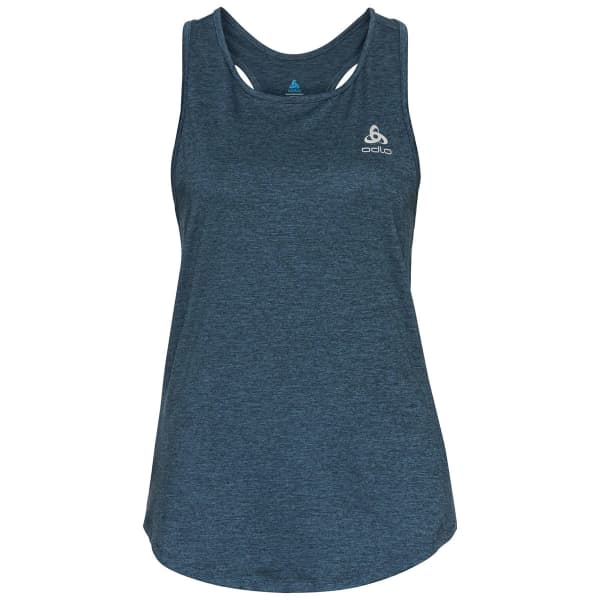 Débardeur running ODLO DEBARDEUR RUN EASY W BLUE WING TEAL MELANGE