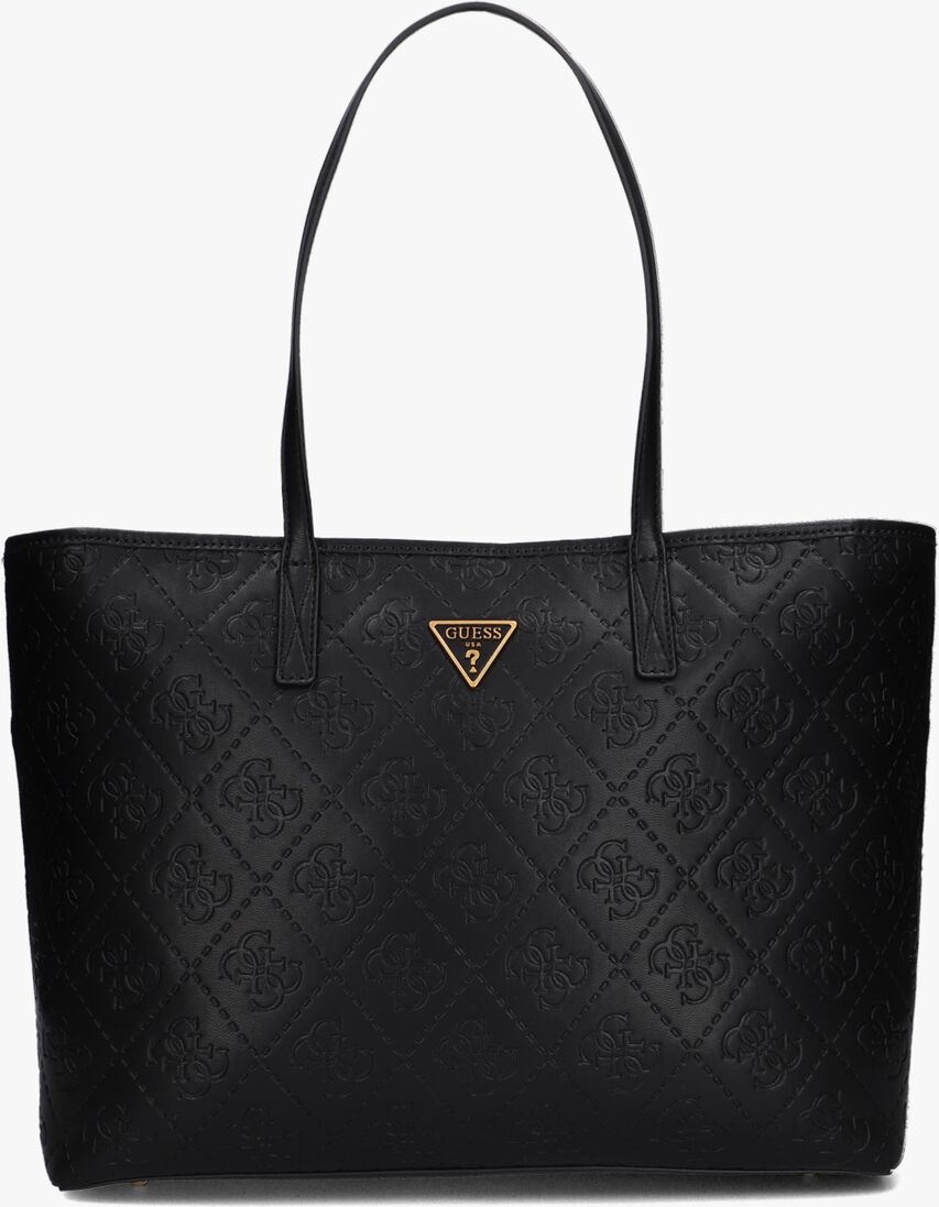 GUESS zwarte guess schoudertas power play large tech tote