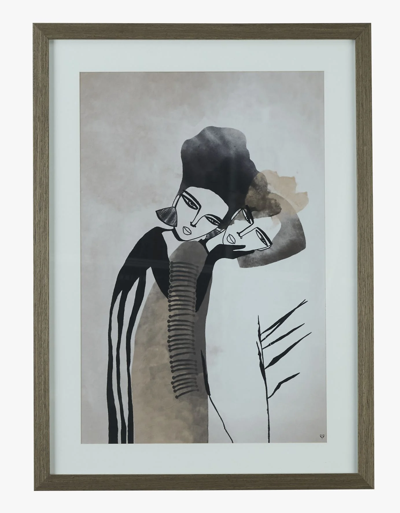 Bilde brun - 50x70 cm