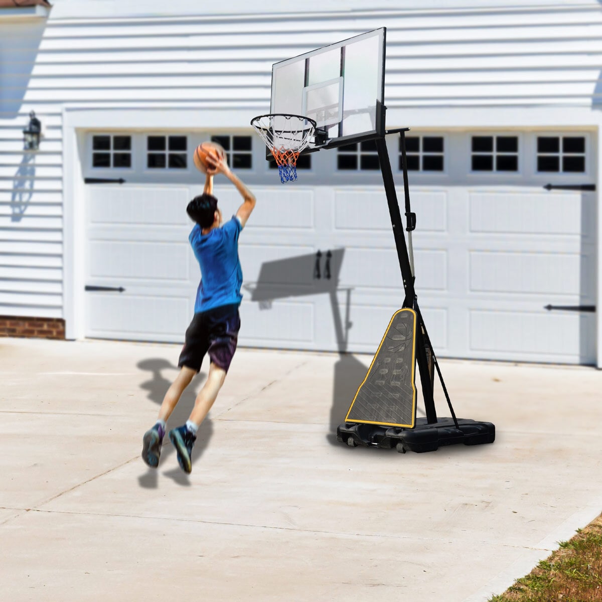 Prosport Basketballkurv Pro 2,45-3,05m