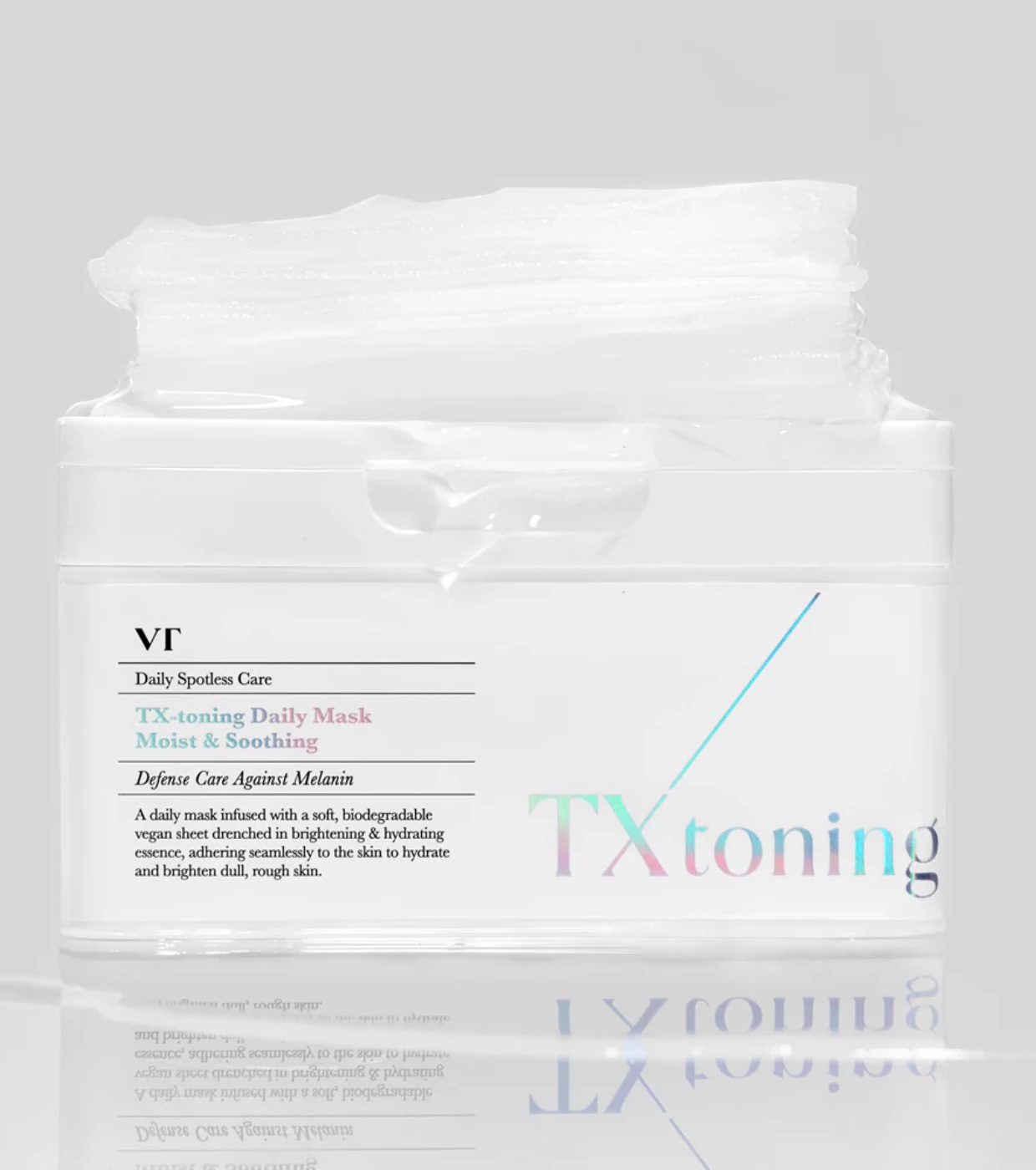 VT Cosmetics - Máscara despigmentante e hidratante TX-Toning - 30 unidades