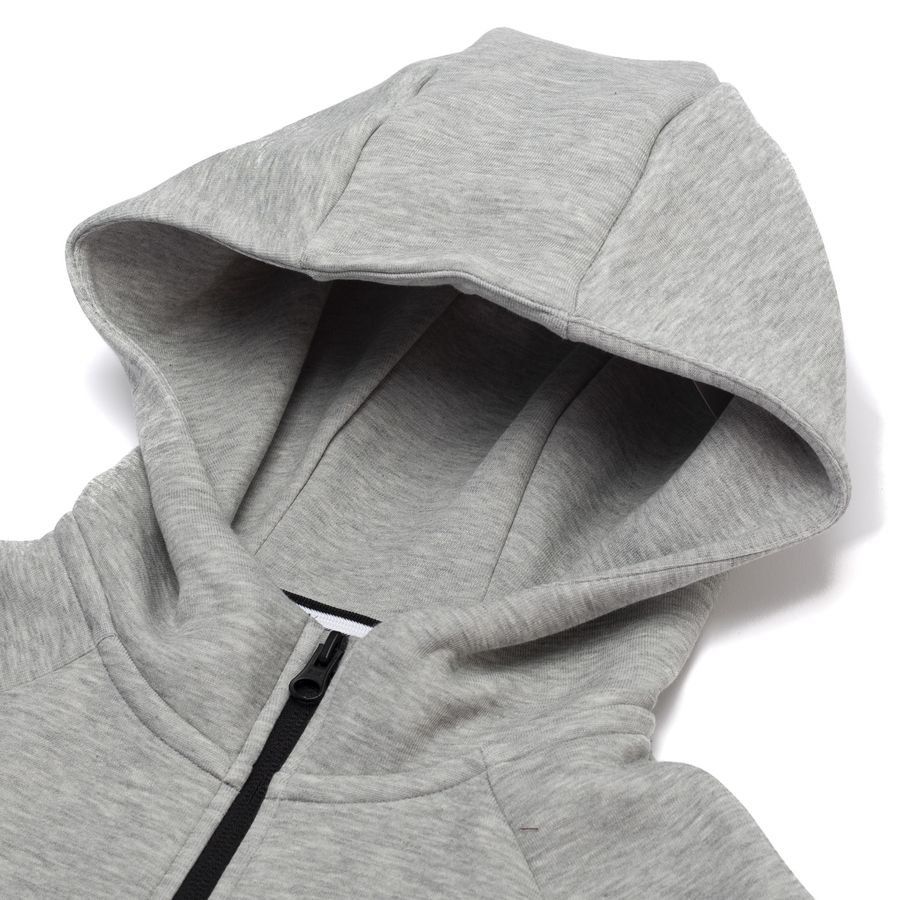 Nike Sweat à Capuche NSW Tech Fleece FZ 24 - Gris/Noir Enfant