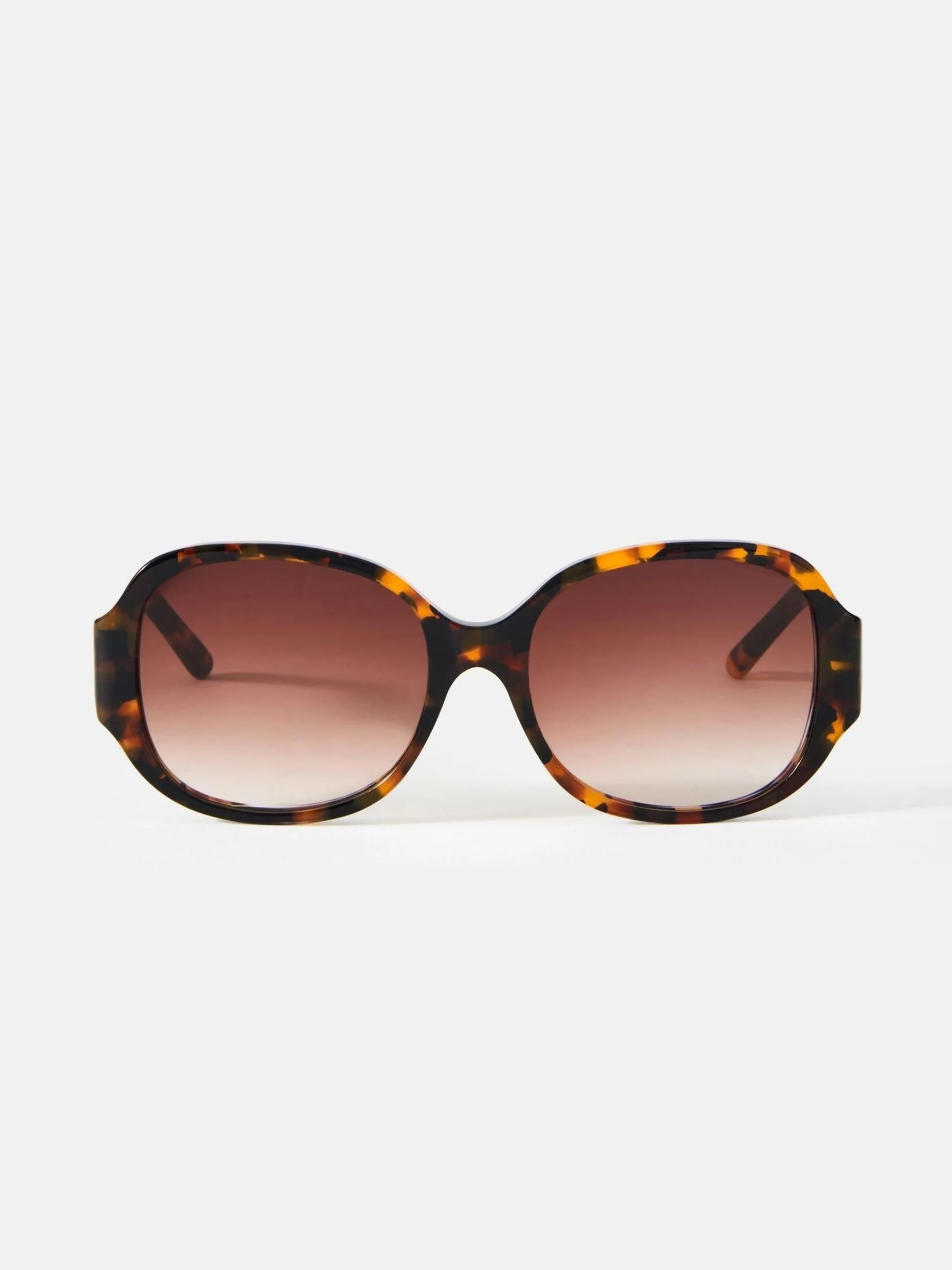 Mint Velvet Tortoiseshell Round Sunglasses