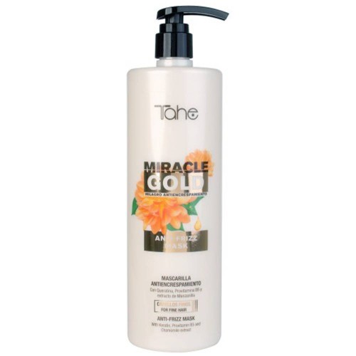 Tahe Miracle Gold Máscara Antifrizz para Cabelo Fino 1000ml