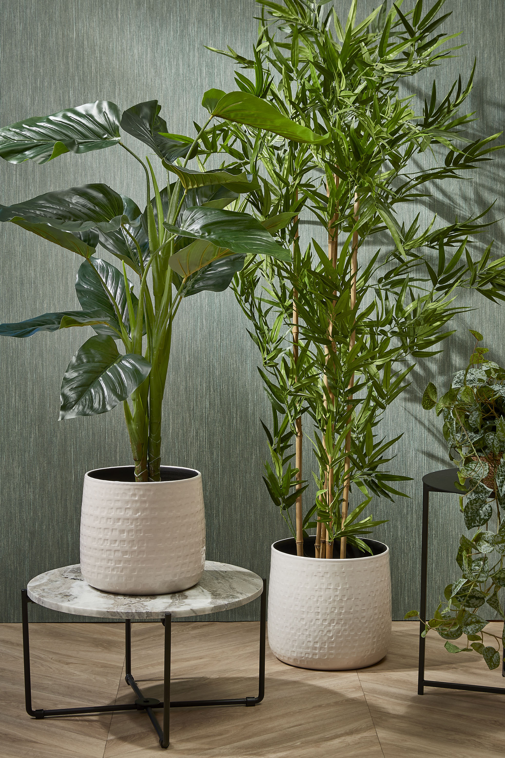 Mica decorations - bambou artificielle en pot h155