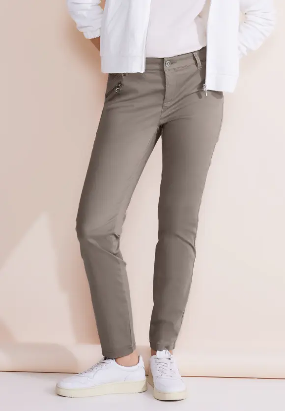 Casual Fit Hose - sandy mocca