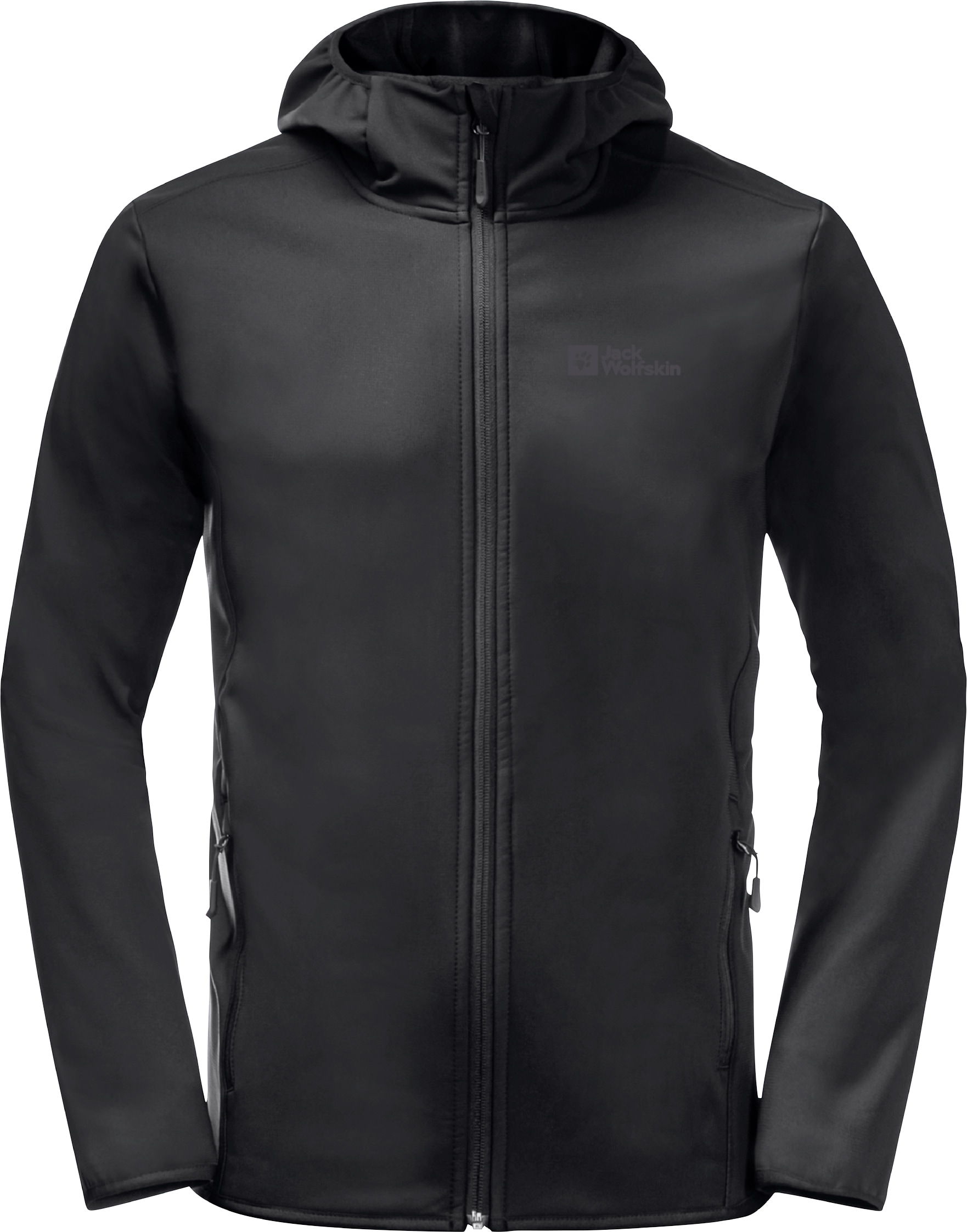 Jack Wolfskin Softshelljacke »BORNBERG HOODY« mit Kapuze Atmungsaktiv, leicht, Übergangsjacke