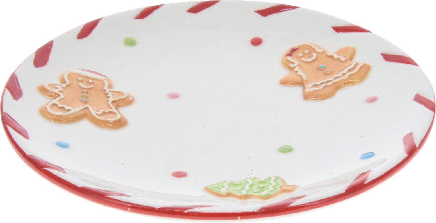 Tapasbord Peperkoek wit D 16,5 H 2,1 cm