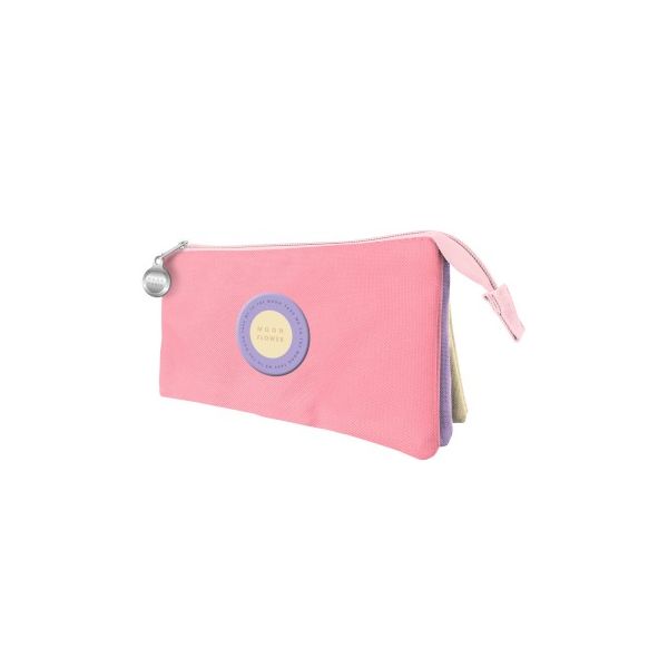 Ambar Estojo Triplo Retangular Moonflower Pastel Campus - 1706269