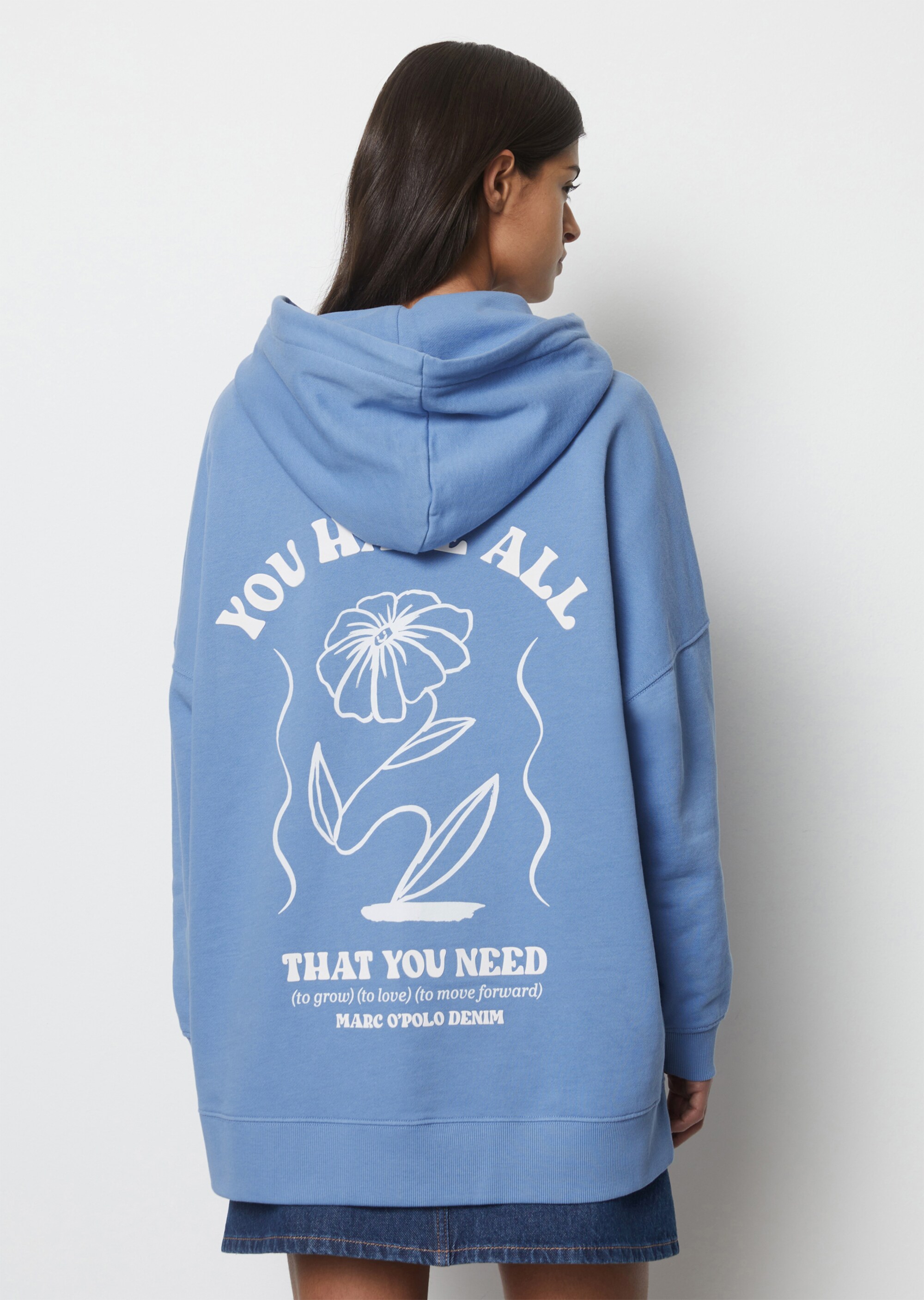 Hoodie oversizedaus Organic Cotton