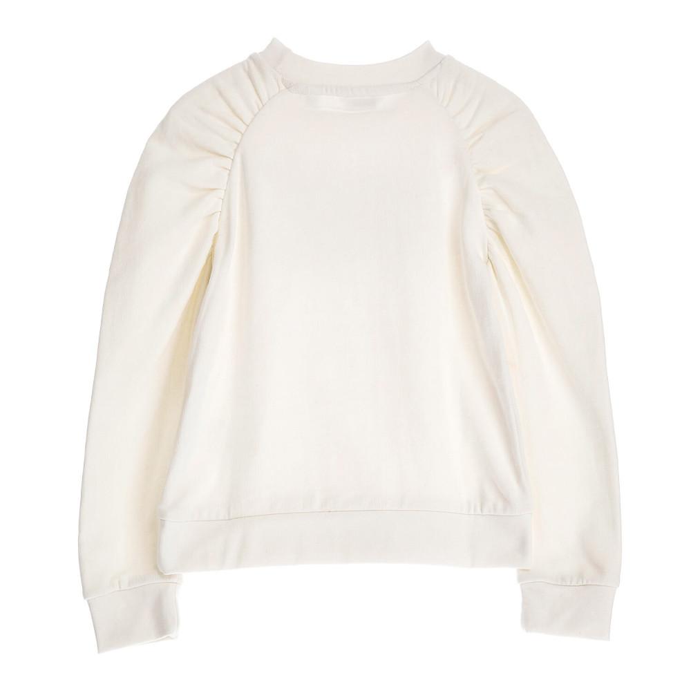 Guess Sweat Écru Fille GuessActive