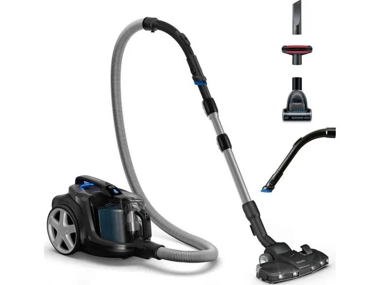 Philips PowerPro Expert FC9747 - Støvsuger - beholder - uden pose - 900 W - blæksort