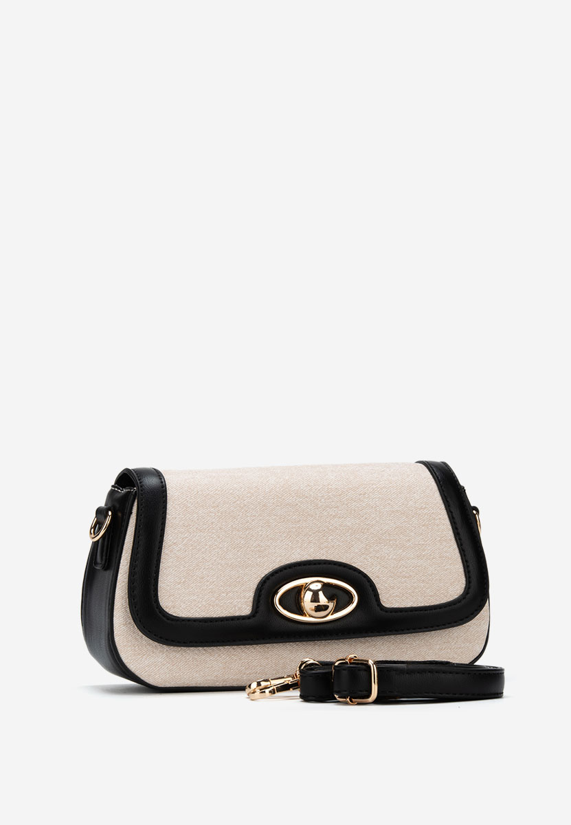Sac bandoulière femme beige Alevia V2