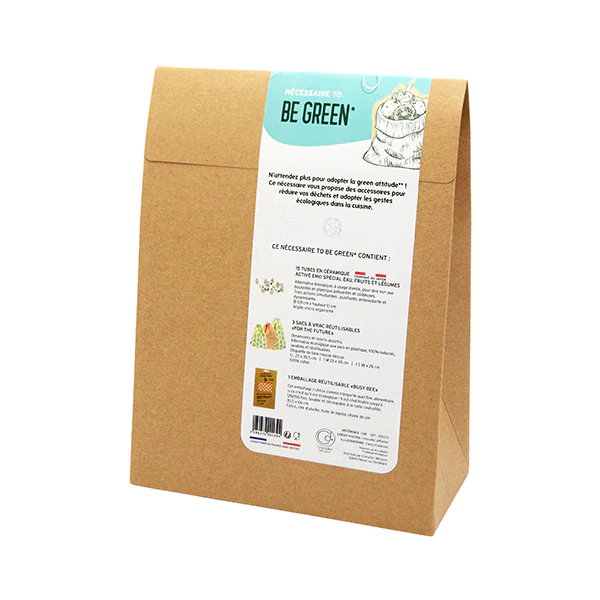 Kit 3 accessoires Ecolo Be Green