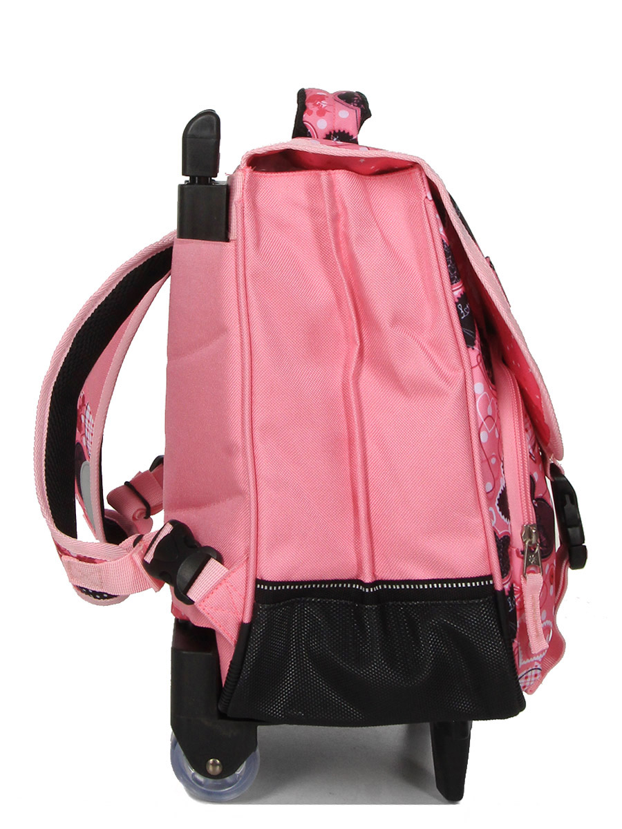 Cartable À roulettes Snowball Romantique Coeur 38 cm