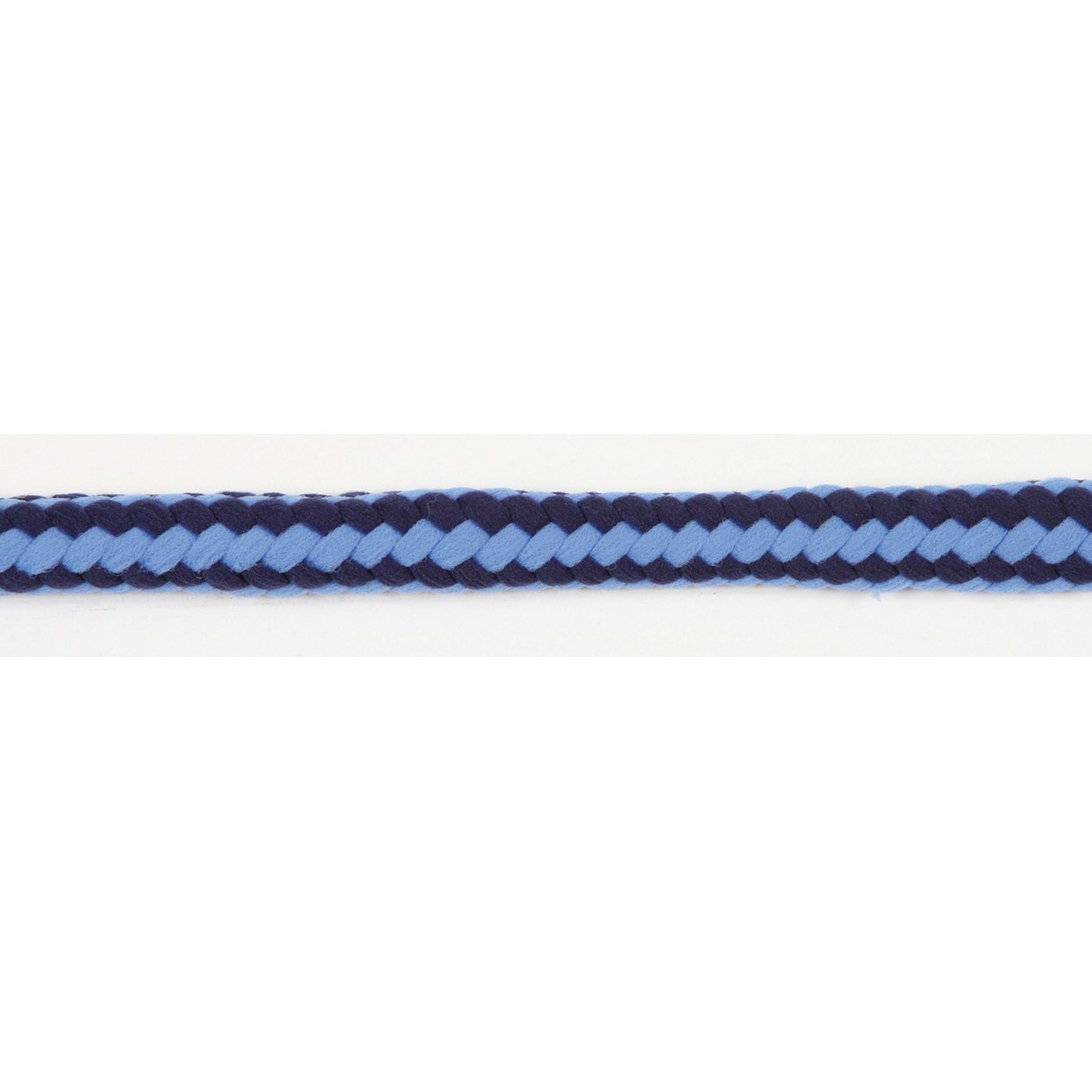 Covalliero Halstertouw Hippo Musketonhaak Marine/Lichtblauw