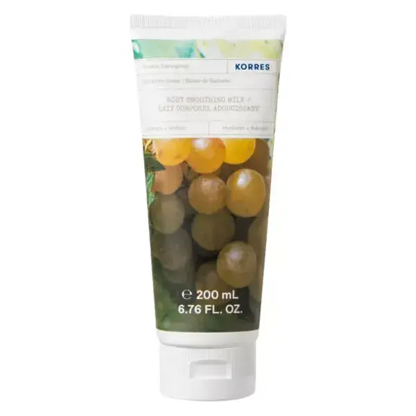 Korres Corps Lait Corporel Adoucissant au Raisin de Santorin 200ml