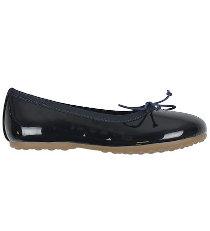 Bisgaard Ballerina Hausschuhe - Lucy - Navy Patent